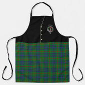 Aiton Clan Abzeichen & Tartan Kilt Schürze (Vorderseite)