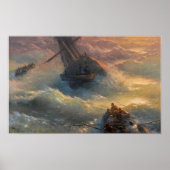 Aivazovsky - Abandoning Ship Poster (Vorne)