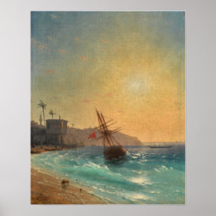 Aivazovsky - Ansicht von Konstantinopel Poster