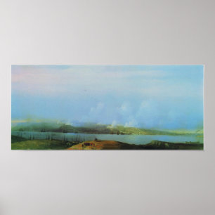 Aivazovsky - Belagerung von Sewastopol Poster