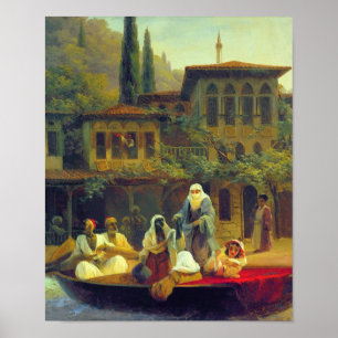 Aivazovsky - Bootsfahrt in Konstantinopel — 2 Poster