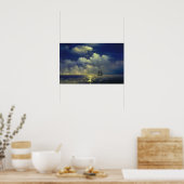 Aivazovsky - Brig Mercury, Sieg über 2 türkische.. Poster (Küche)