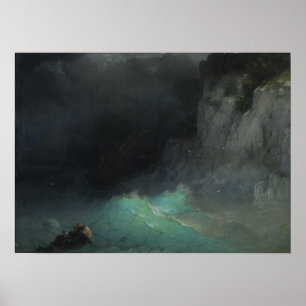 Aivazovsky - Der Sturm 1861 Poster