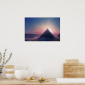 Aivazovsky - Die große Pyramide von Gizeh Poster (Küche)