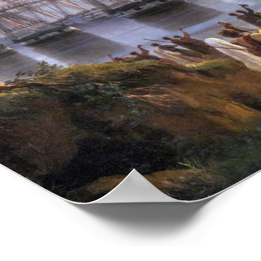 Aivazovsky - Flotte Poster (Ecke)