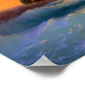 Aivazovsky - Gibraltar Poster (Ecke)