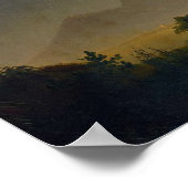 Aivazovsky - Golf von Neapel Poster (Ecke)