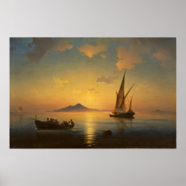 Aivazovsky - Golf von Neapel Poster