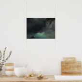 Aivazovsky - I Sturm 1861 Poster (Küche)