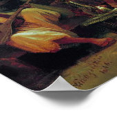 Aivazovsky - Kaffeehaus, Ortakoy Moschee, Consta.. Poster (Ecke)