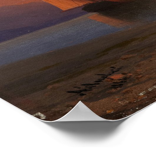 Aivazovsky — Meer Poster (Ecke)