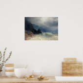 Aivazovsky - Meeresküste Poster (Küche)