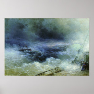 Aivazovsky - Ozean 1896 Poster