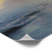 Aivazovsky - Puschkin an der Küste Poster (Ecke)