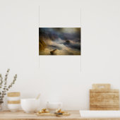 Aivazovsky - Schiffe im Sturm Poster (Küche)