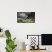 Aivazovsky - Seascape mit Dampfmaschine Poster (Heimbüro)