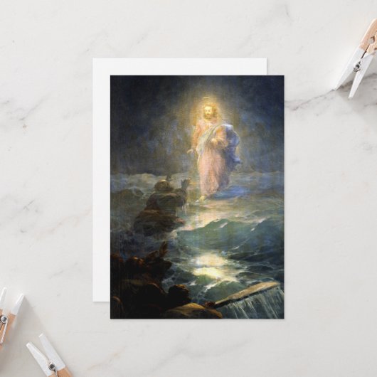 Aivazovsky - Wasserwandern Karte (Vorderseite/Rückseite Beispiel)