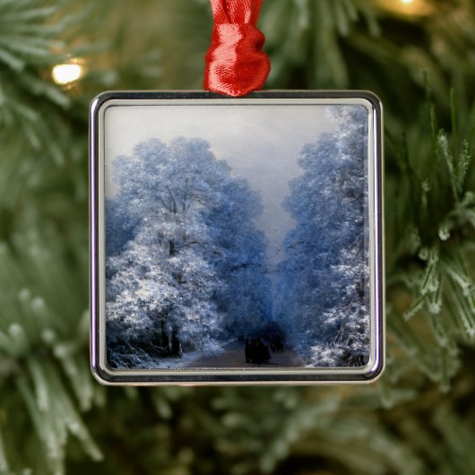 Aivazovsky - Winterlandschaft Ornament Aus Metall (Baum)