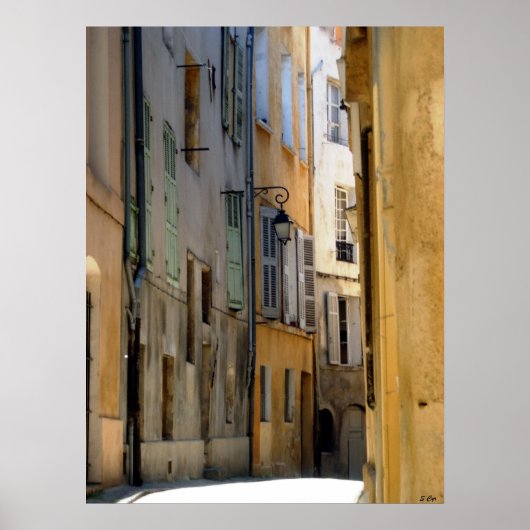 Aix Alley Poster (Vorne)