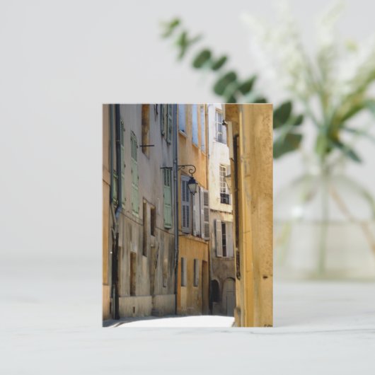 Aix Alley Postkarte (Stehend Vorderseite)