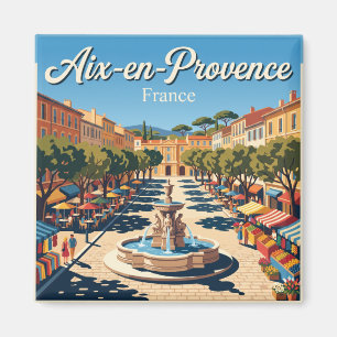 Aix-en-Provence Frankreich Magnet