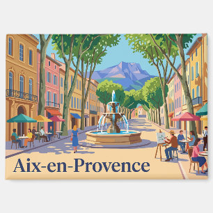 Aix-en-Provence Frankreich Magnet