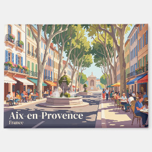 Aix-en-Provence Frankreich Magnet