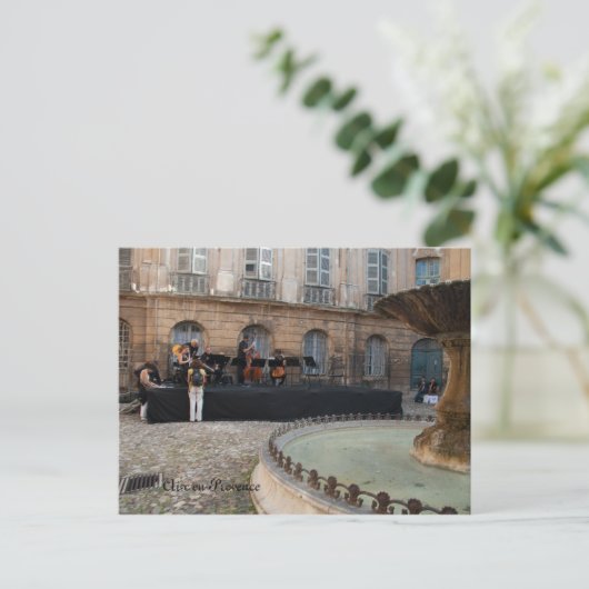 Aix en Provence-South of France Postkarte (Stehend Vorderseite)