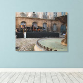 Aix en Provence Wrapped Canvas Leinwanddruck (Insitu (Holzboden))