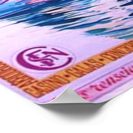 Aix Les Bains Poster (Ecke)