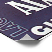 Aix Les Bains Vintage Travel Poster (Ecke)