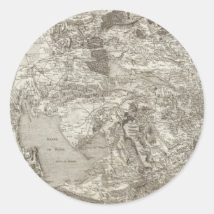 AIX RUNDER AUFKLEBER