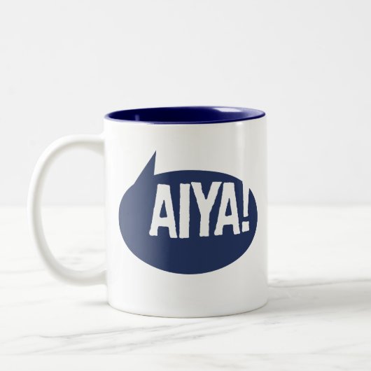 Aiya! Zweifarbige Tasse (Links)