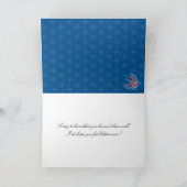 Aiyana Floral Batik Get Well Card Karte (Innenseite)