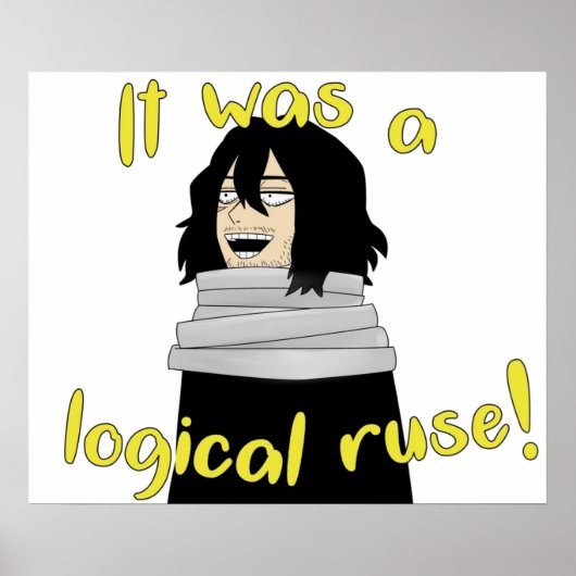 Aizawa Logical Ruse Poster (Vorne)