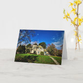 "Aizman House — Kid Cann Castle" Geburtskarte Karte (Gelbe Blume)