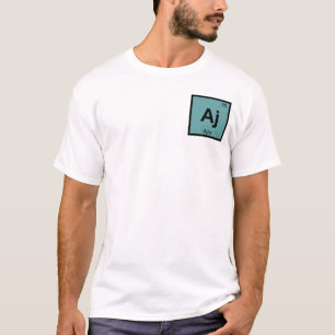 Aj - Ajax Griechische Chemie Periodensystem Symbol T-Shirt