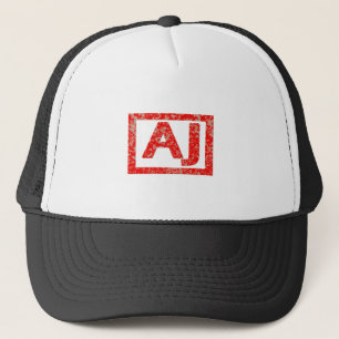 Aj Briefmarke Truckerkappe