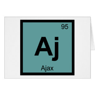 Aj - Periodisches Symbol für griechische Chemie