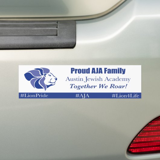 AJA Bumper Sticker Autoaufkleber (Auf Auto)