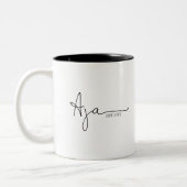 Aja Established | Opfergeschenk Zweifarbige Tasse (Links)