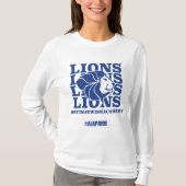 AJA Lions Long Sleeve Shirt (Vorderseite)