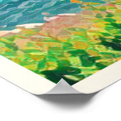 Ajaccio Foto Vintage Poster (Ecke)