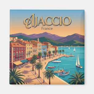 Ajaccio Frankreich Magnet