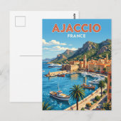 Ajaccio Frankreich Postkarte (Vorne/Hinten)