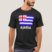Ajaria Flag Unterstützung Adjars Frauen Männer T-Shirt (Vorderseite)