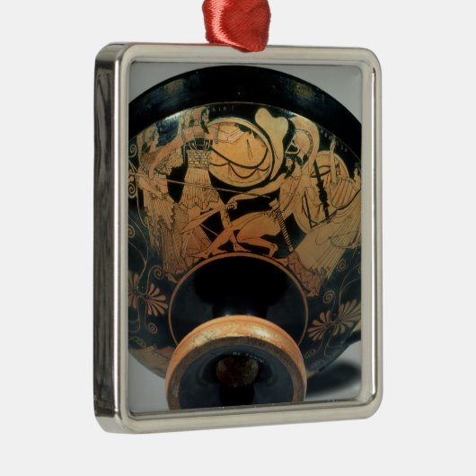 Ajax, an gedrängt von Athene Ornament Aus Metall (Rechts)