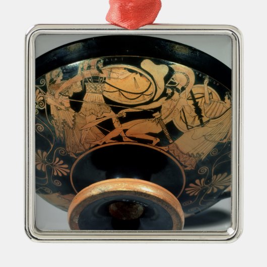 Ajax, an gedrängt von Athene Ornament Aus Metall (Vorne)