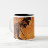 Ajax und Achilleus durch Exekias Tasse (Vorderseite Links)
