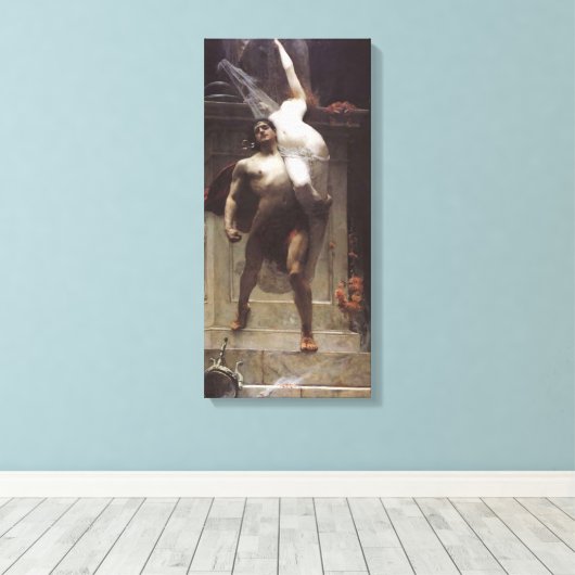 Ajax und Cassandra Leinwanddruck (Insitu (Holzboden))